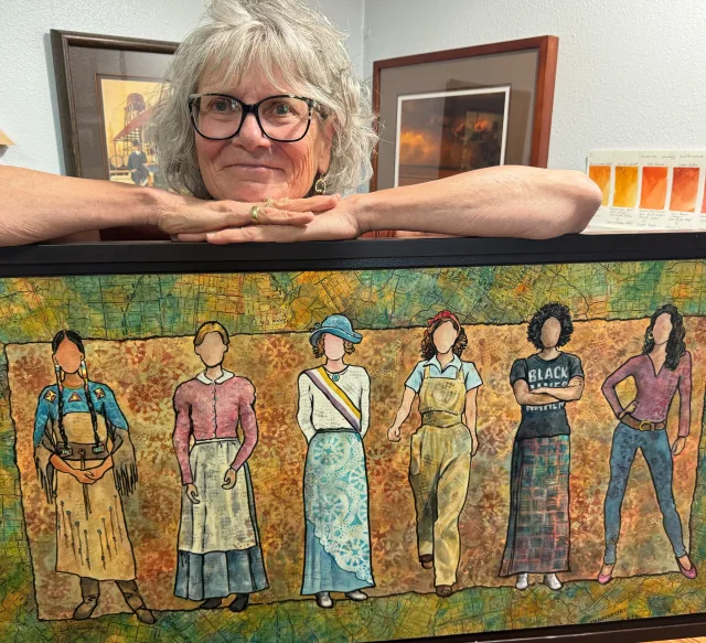 Judy Thompson studio