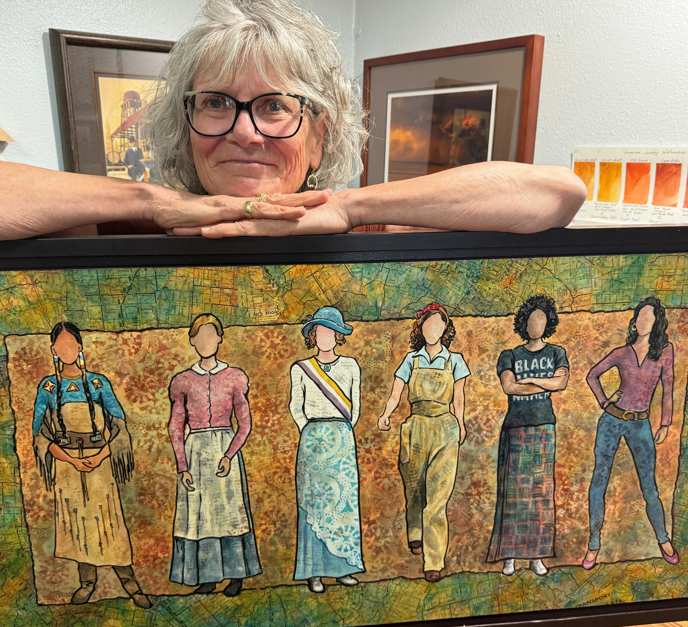 Judy Thompson studio