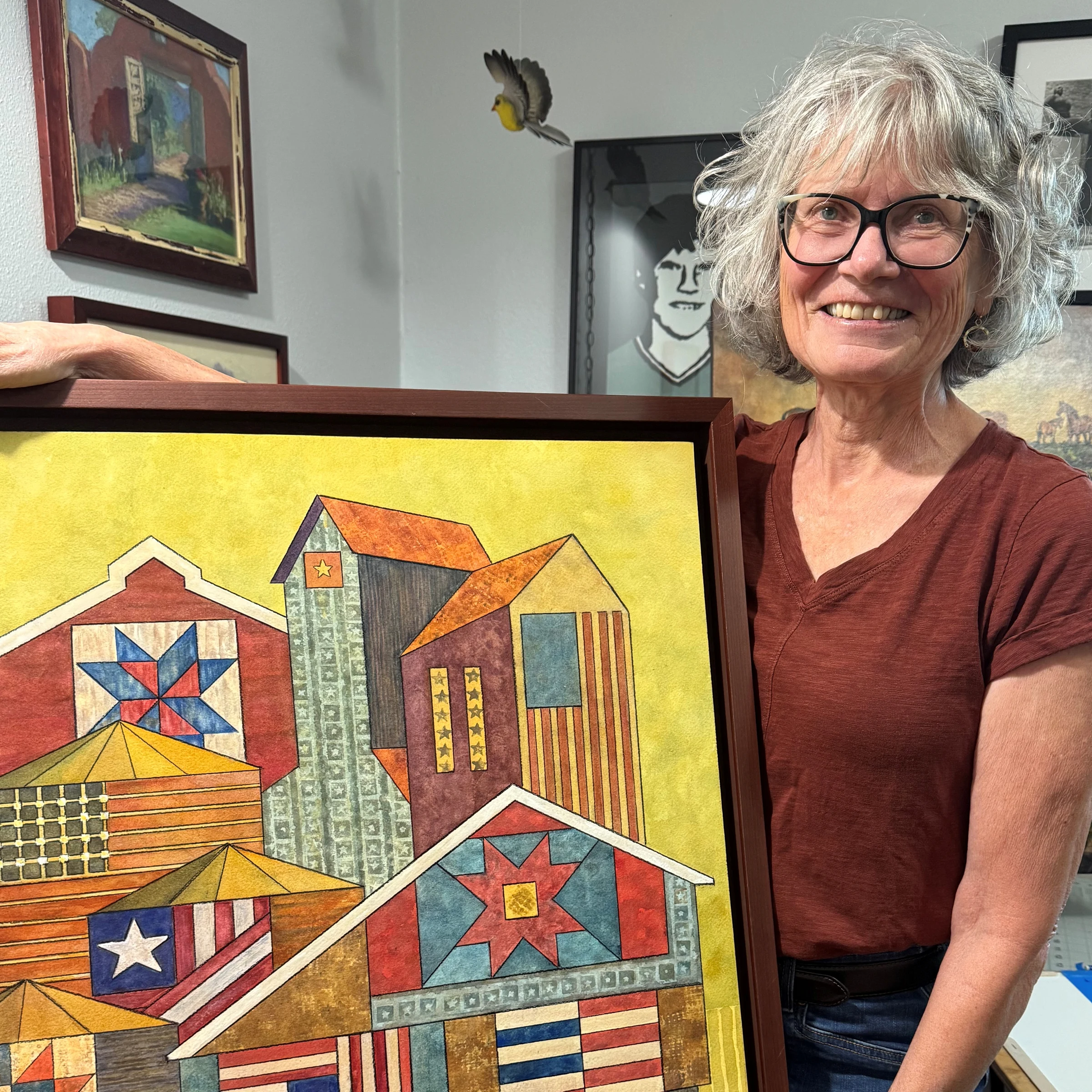 Judy Thompson studio