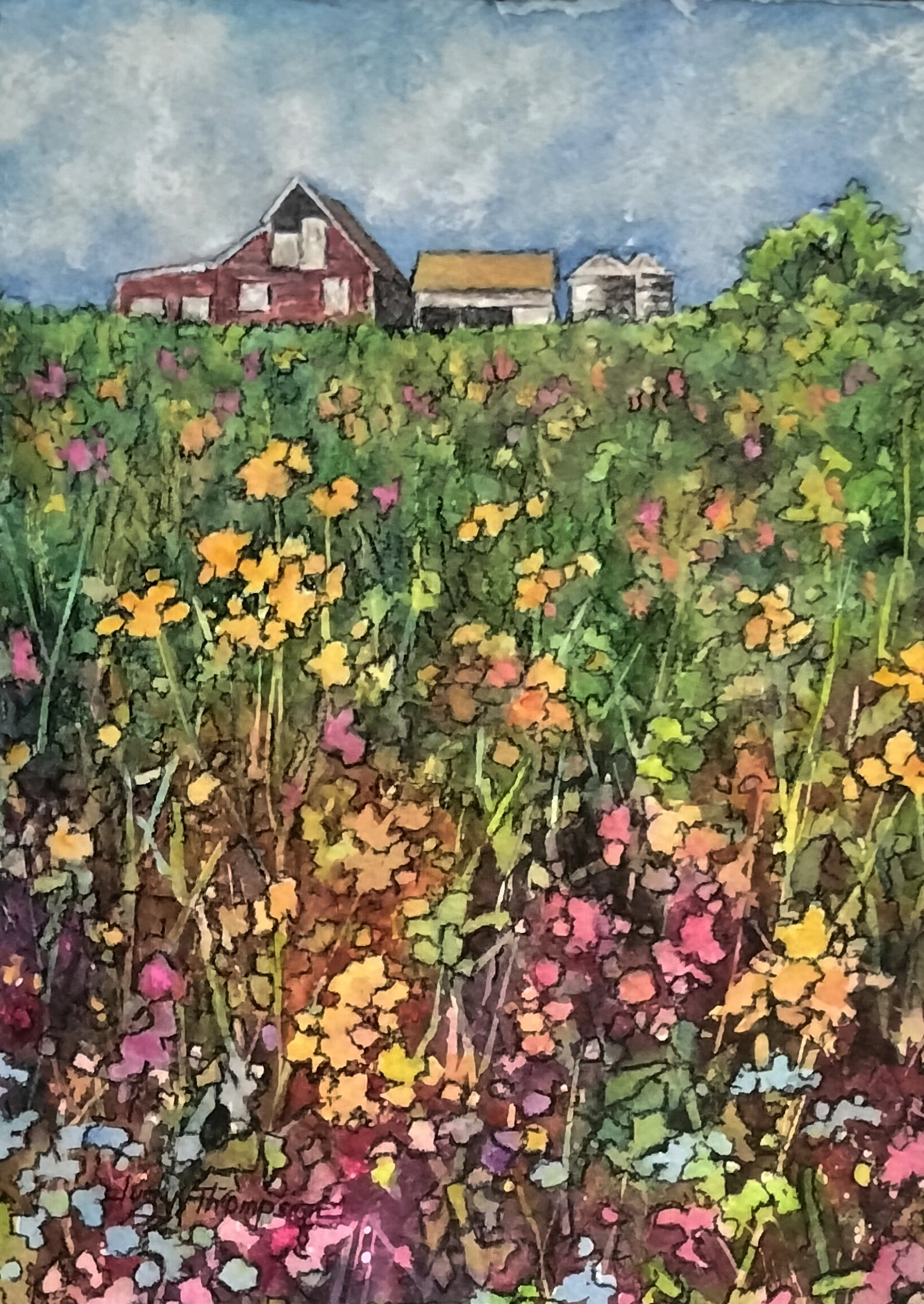Judy Thompson studio
