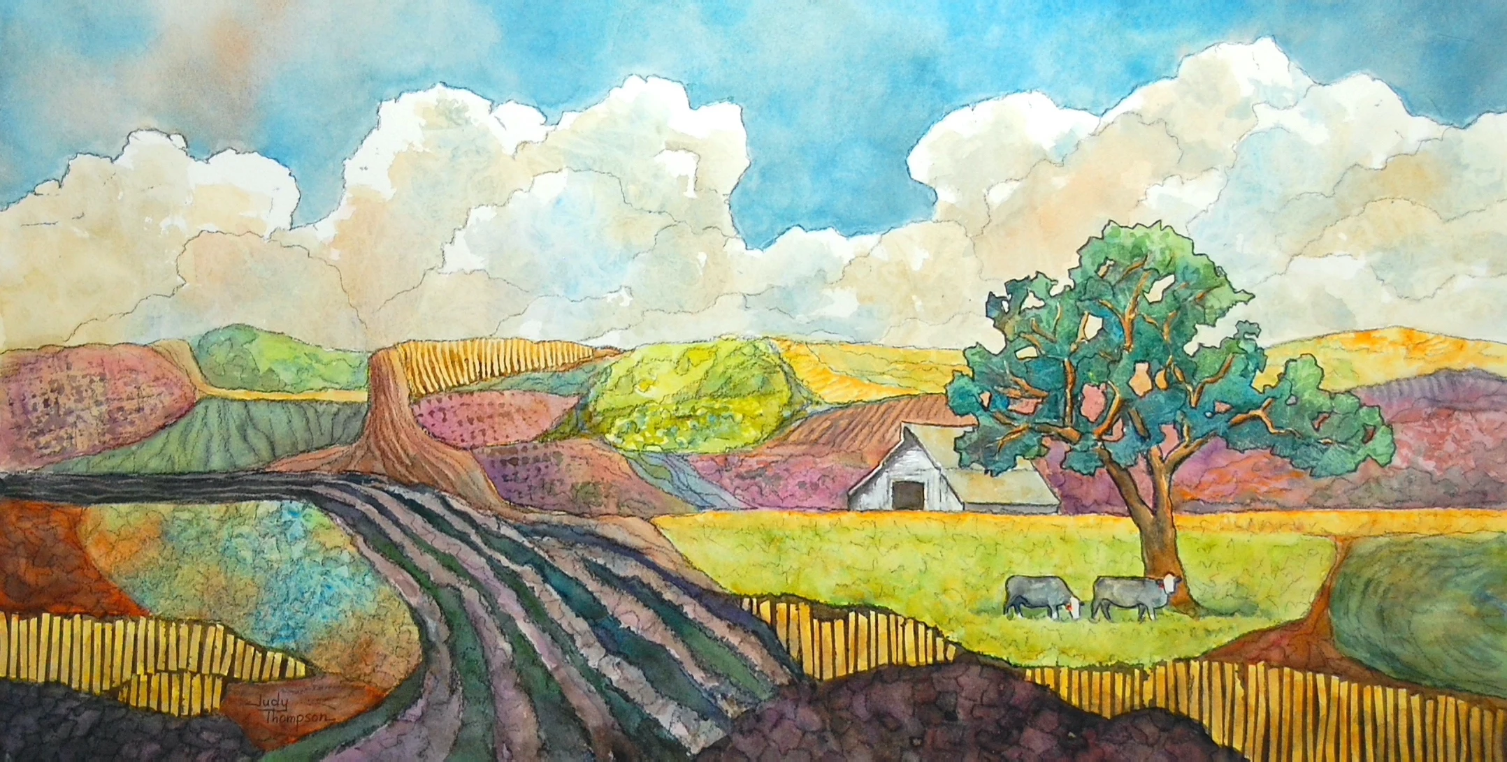 Judy Thompson studio