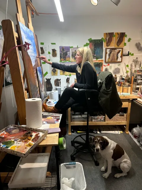 Studio of Stephanie Burk • The House of Nevill Show, Ft Worth, Texas